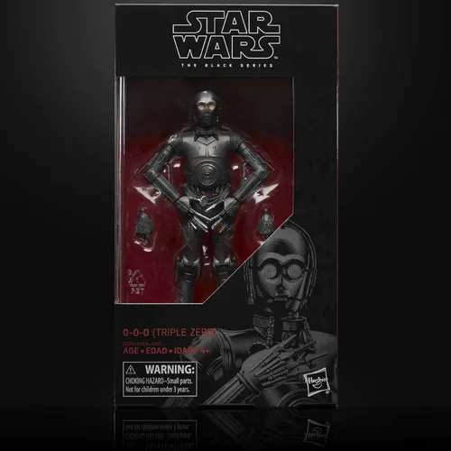 Vista 8 de STAR WARS The Black Series Doctor Aphra Comics Figura de 6 pulgadas a escala 0-0-0 (Triple Zero)