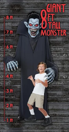 Vista 2 de Disfraz de vampiro de terror imponente para adultos