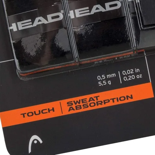 Vista 3 de HEAD Super Comp Overgrip - Paquete de 3 unidades, color negro