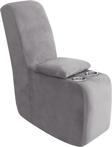 Vista 19 de ULTICOR Fundas de sofá reclinable seccional en forma de L de 7 piezas, fundas de terciopelo elásticas para sofá reclinable en forma de L, gruesas