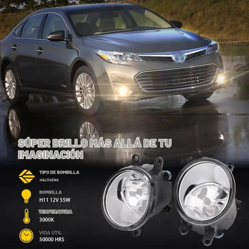 Vista 8 de Conjunto de luz antiniebla compatible con Toyota Venza Camry Corolla RAV4