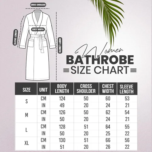 Vista 5 de NY Threads - Bata de baño de vellón para mujer con cuello tipo chal, bata larga y suave