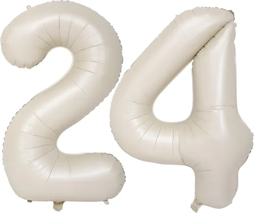 Vista 157 de Globos de 40 pulgadas con números de caramelo, papel de aluminio de helio, globos de látex de Mylar para fiesta de cumpleaños, decoración digital 0