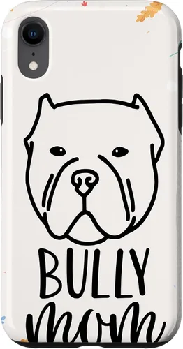Vista 8 de Funda para iPhone 15 Bully Mom Bulldog Lover Pit Bull Dog Lover Crazy Dog Lady