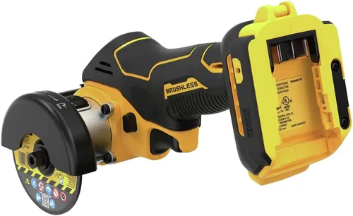 Vista 6 de DEWALT Herramienta de corte MAX XR de 20 V, sin escobillas y compacta, solo herramienta desnuda (DCS438B)