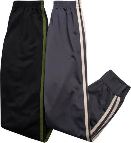 Vista 4 de Pro Athlete Conjunto de traje deportivo para niños, 4 piezas, manga corta, cuello redondo, camiseta deportiva y pantalones deportivos de tricot