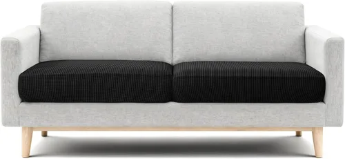 Vista 76 de CHUN YI - Funda elástica para cojín de sofá mediano, funda de asiento de sofá para mascotas, adecuada para sillón y sofá biplaza con tela lavable