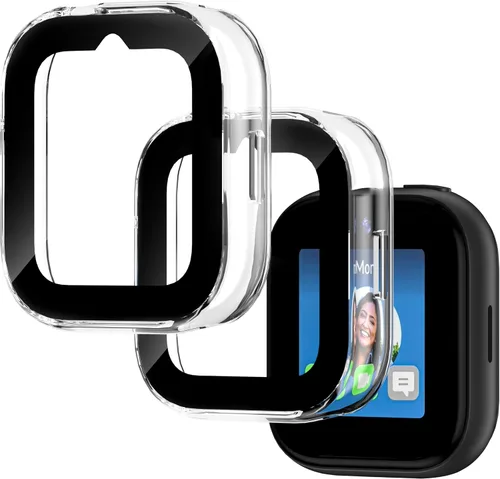 Vista 11 de Paquete de 2 fundas compatibles con T-Mobile SyncUp Kids Watch, carcasa rígida de policarbonato con vidrio templado para accesorios de reloj SyncUp