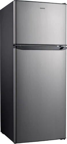 Vista 5 de Galanz GLR12TS5F - Refrigerador de doble puerta, control de termostato eléctrico ajustable con compartimento de congelador de montaje superior, 12.0