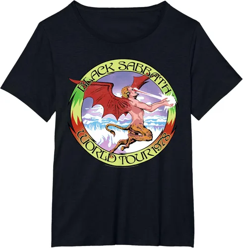 Vista 11 de Black Sabbath Camiseta oficial del World Tour '78 Negro