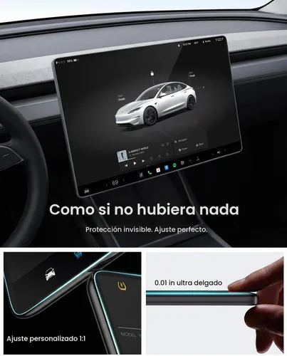 Vista 5 de REEVAA - Protector de pantalla frontal para Tesla modelo Y/3 estándar