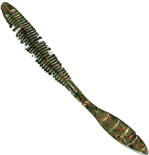 Vista 5 de Missile Baits Bomb Shot (4" Drop Shot Lure) - Paquete de 22 GreenPumpkin Flash