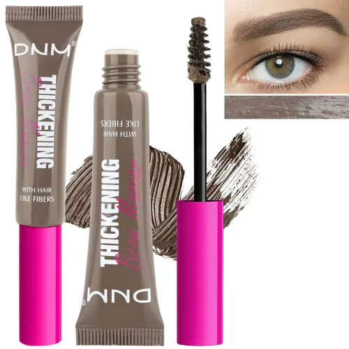Vista 12 de Máscara de Cejas con Tinte Espesante, Esculpe Rápido las Cejas, Impermeable, A Prueba de Transferencia, Cepillo para Rellenar las Cejas y Cubrir