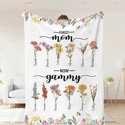 Vista 34 de Pofily Regalos de hija para mamá, manta "to My Daughter", regalos para mamá, abuela, tatarabuela, regalo para mamá, regalo de Navidad, graduación