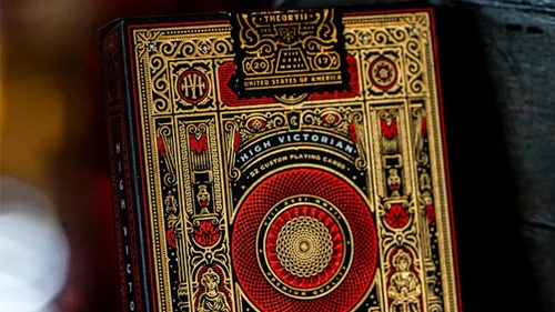 Vista 3 de Murphy's Magic Supplies, Inc. Cartas de alta victoriana (rojo) de theory11