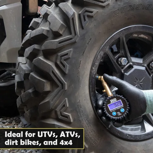 Vista 4 de JACO Elite - Medidor digital para neumáticos de baja presión, 30 PSI