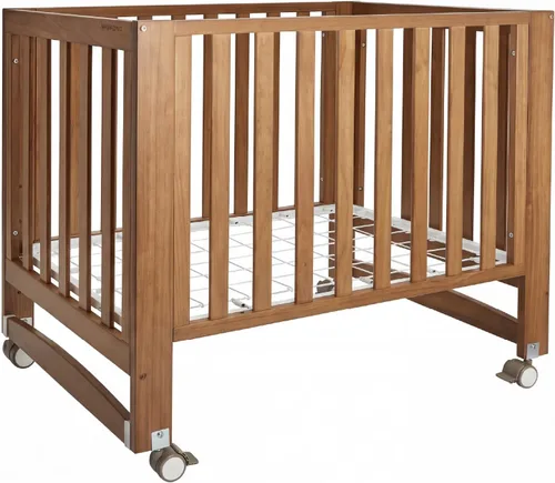 Vista 11 de MAMAZING EvoNest - Mini cuna convertible 6 en 1 con ruedas GREENGUARD Gold Certified, New Zealand Pine Wood, 4 Adjustable Heights, Rocking Mode