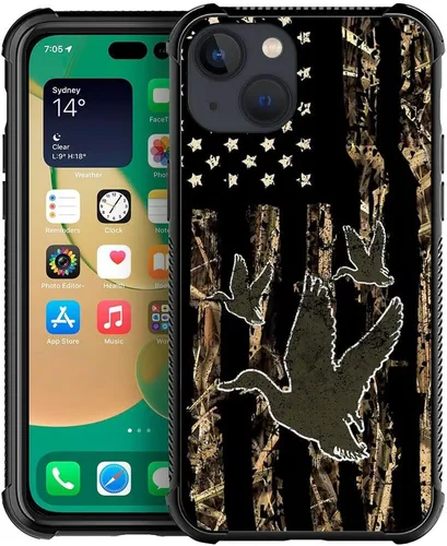 Vista 17 de Compatible con iPhone 13 Mini, diseño de H Art Cat Pattern, H Funda protectora de TPU resistente a arañazos y golpes para iPhone 13 Mini de 5.4