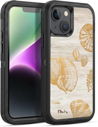 Vista 85 de Head Case Designs Officially Licensed Paul Brent Agate Mermaid Coastal Gel Armor Case [Military Grade Drop Protection] Compatible with Apple iPhone