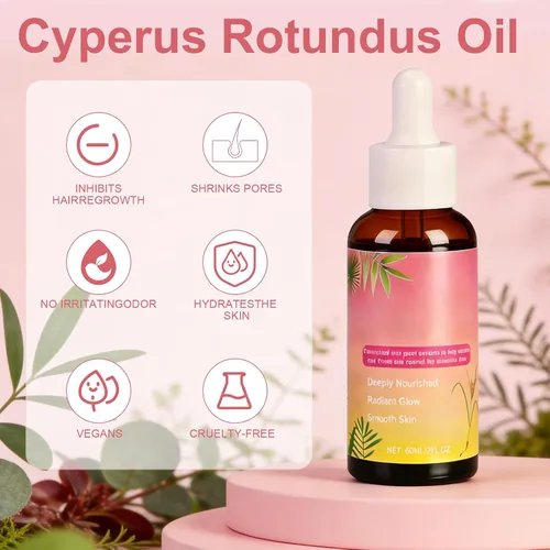 Vista 4 de Aceite natural de depilación - Inhibidor eficaz del crecimiento del cabello y tratamiento hidratante de la piel para todo tipo de piel, 2.1 fl oz