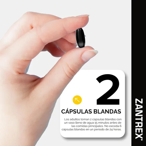 Vista 7 de Zantrex Black – Aumenta naturalmente el GLP-1 y el metabolismo Energía termogénica, fórmula para el control de peso 60 píldoras