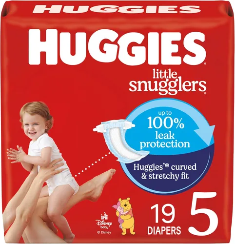 Vista 23 de Huggies Little Snugglers - Pañal para bebé, talla 1, 8 a 14 libras, 34717, 20