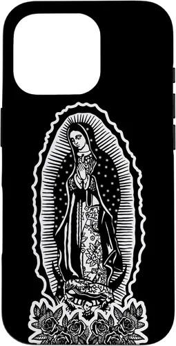 Vista 20 de Funda para iPhone 16 Nuestra Señora Virgen De Guadalupe Virgen María Tattoo Hombres Mujeres