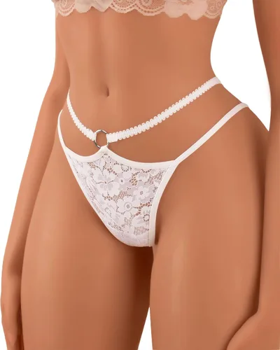 Vista 78 de Ropa interior con purpurina transpirable con encaje sexy para mujer