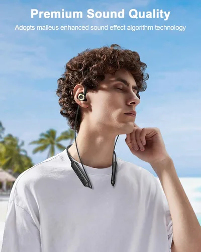 Vista 12 de NANAMI Auriculares de oído abierto inalámbricos Bluetooth, cómodos auriculares con gancho para las orejas para dormir de lado, ajuste sin presión