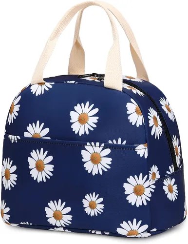 Vista 10 de Bolsa de almuerzo de conejo para mujeres y niñas, bolsas de picnic reutilizables con aislamiento para adultos y niños, trabajo, escuela, senderismo