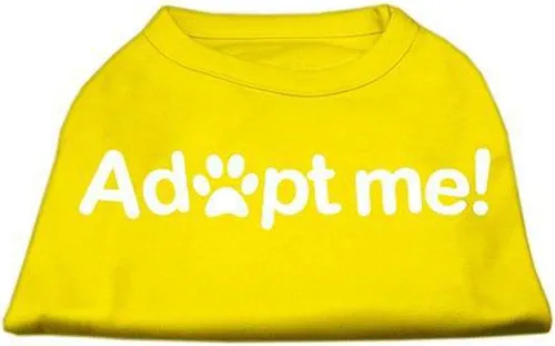 Vista 9 de Mirage Pet Products Adopt Me - Camisa con serigrafía, pequeña, color negro