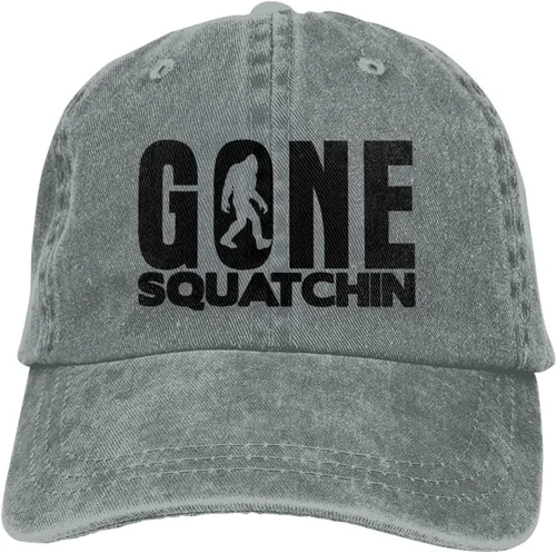 Vista 7 de Gone Squatchin - Gorra de béisbol unisex clásica vintage para hombre y mujer