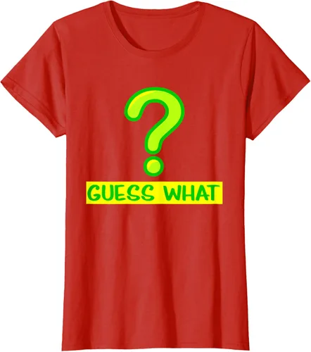 Vista 90 de Question Mark playera Guess What playera, hombre XL, Púrpura