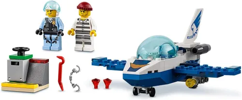Vista 7 de LEGO City Sky Police Jet Patrol 60206 Kit de construcción (54 piezas)