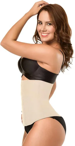 Vista 4 de FeelinGirl Latex Waist Trainer for Women Tummy Control Shapewear Waist Cincher Hourglass Body Shaper Workout 25-Steel Bones