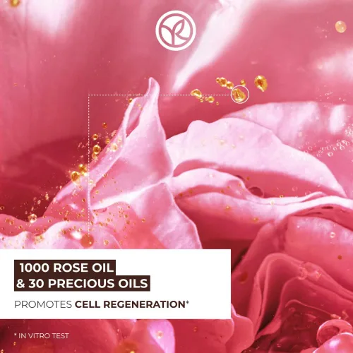 Vista 7 de Yves Rocher Crema hidratante facial Riche Crème Envejecimiento y piel madura, Crema de día y noche con aceites preciosos, para piel madura + piel