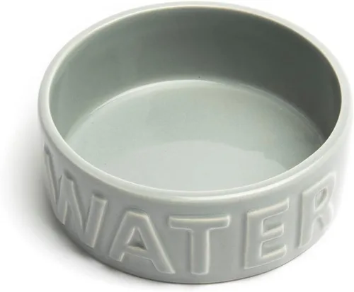 Vista 11 de Park Life Designs Cuenco para mascotas Agua clásica (pequeño, blanco)
