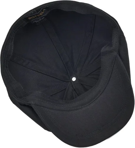 Vista 6 de BOTVELA Gorra plana de 8 piezas para hombre 100 algodón Gatsby Ivy Golf Cabbie