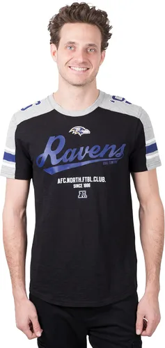 Vista 21 de Ultra Game NFL - Camiseta raglán de manga corta para hombre