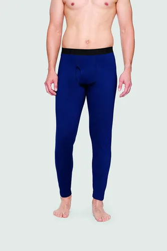 Vista 6 de Terramar Pantalones de forro polar militares para hombre Negro