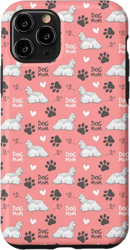 Vista 13 de iPhone 12 mini Cocker Spaniel Mamá Rosa Mujeres Estuche de Regalo