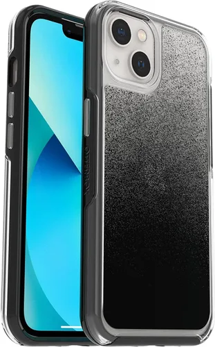 Vista 10 de OtterBox Funda para iPhone 13 (SOLAMENTE) de la Serie Symmetry - Negro, Ultra-Elegante, Compatible con Carga Inalámbrica, Bordes Elevados Protegen