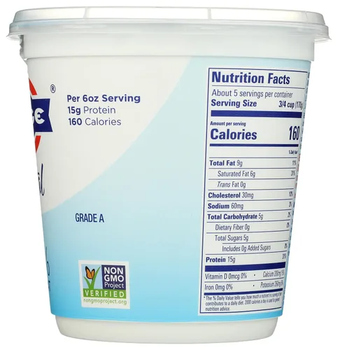 Vista 7 de FAGE Total - Yogur griego, 5% leche entera, natural, 32 onzas
