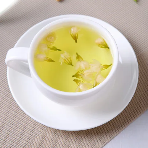 Vista 6 de Té de flores de jazmín natural, té de hierbas de brotes de jazmín 100% seco prémium (flor de jazmín, 2.0 onzas)