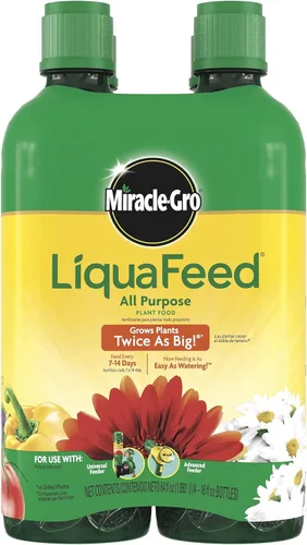 Vista 14 de Miracle-Gro 1016111 LiquaFeed Advance Kit de inicio con alimentador de jardín (paquete de 6), 16 onzas