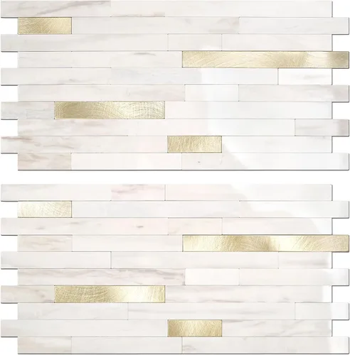 Vista 8 de STICKGOO 2 Hojas de Azulejos Adhesivos Despegables para Salpicadero, Azulejos Adhesivos para Salpicadero de Cocina y Baño, Aspecto de Madera Negro