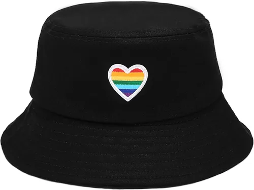Vista 15 de XYIYI - Sombrero de pescador de algodón con bordado de moda, sombrero de cubo de playa para mujeres y niñas