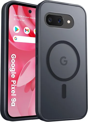 Vista 101 de Funda para teléfono Google Pixel 9 Pro XL, Compatible con Magnético, Protección contra Caídas de Grado Militar Translúcida Mate Resistente a Golpes