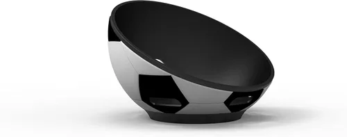 Vista 2 de Made for Amazon Soccer Ball Stand, for Amazon Echo Dot (4th & 5th Gen)