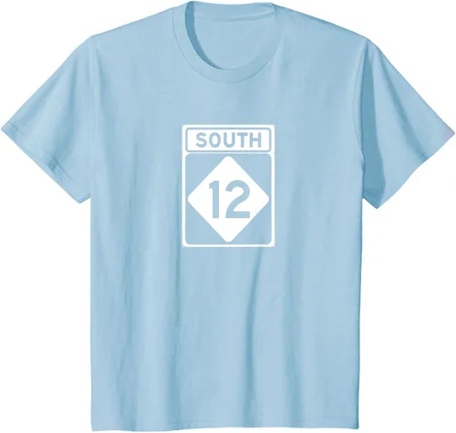 Vista 9 de Highway 12 South NC Outer Banks North Carolina Hwy - Camiseta, Negro, S